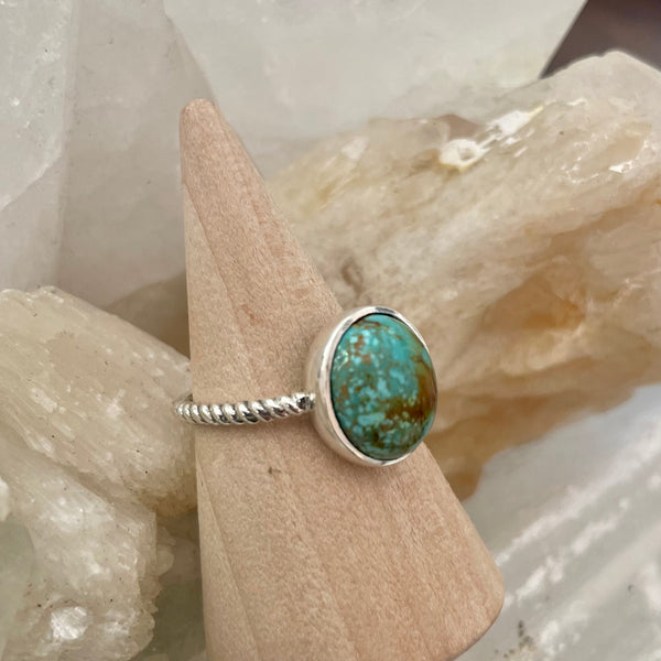 Blue Mohave Turquoise Ring