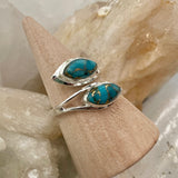 Blue Copper Turquoise Ring