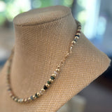 Gold Heishi Necklace