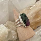 Ruby Zoisite Ring