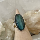 Large Labradorite Ring