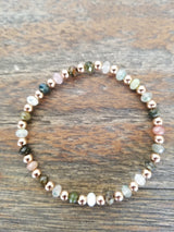 Faceted Tourmaline/Rose Gold
