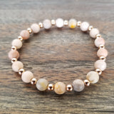 Matte Sunstone/Rose gold