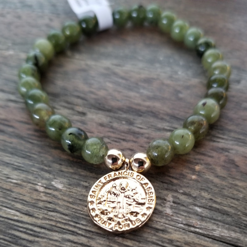 Saint Frances of Assisi Jade