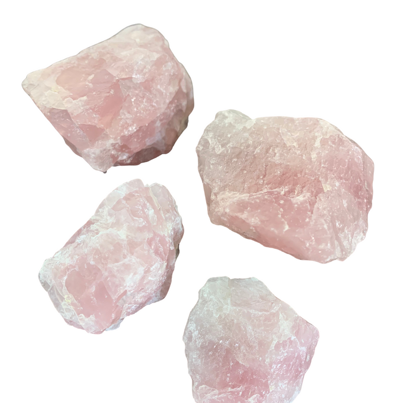 Raw Rose Quartz