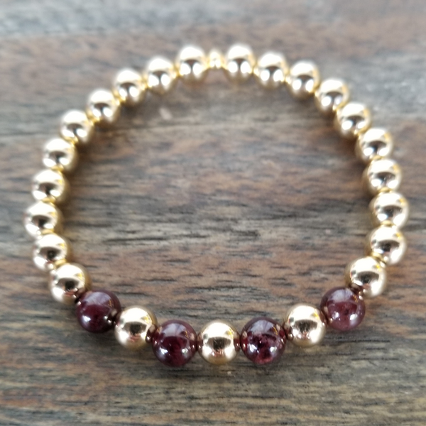 Garnet/Gold