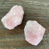 Raw Rose Quartz