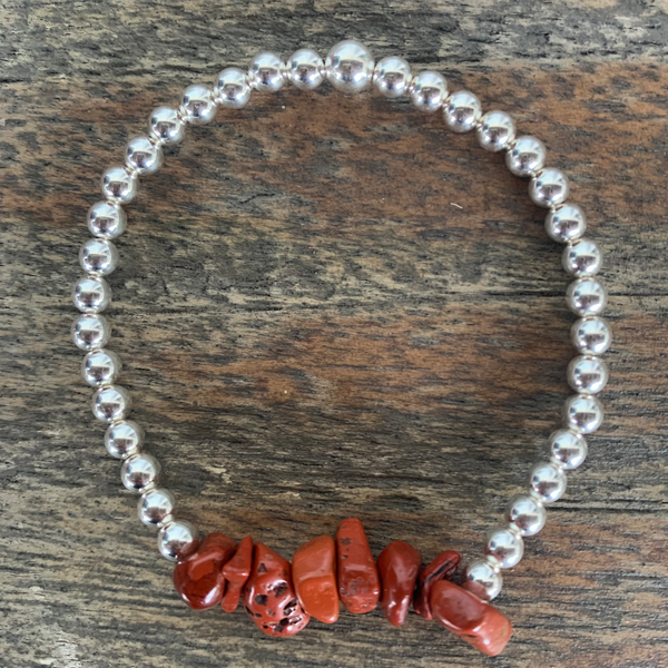 Flame Jasper/Sterling Silver