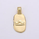Libra Constellation Medallion