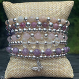 Lepidolite/Sterling Silver