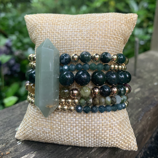 Tourmaline/Rose Gold