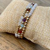 Faceted Fun Moonstone Stack