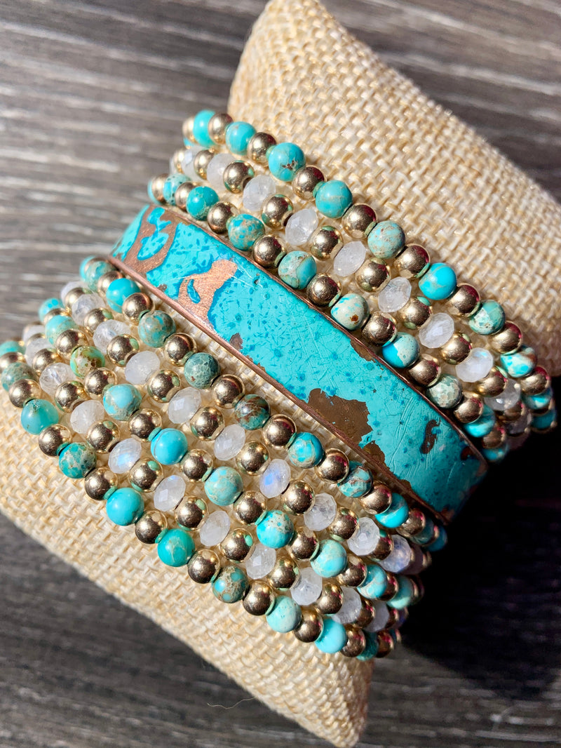 Tranquil Turquoise Stack