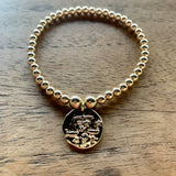 Libra Zodiac Coin Charm