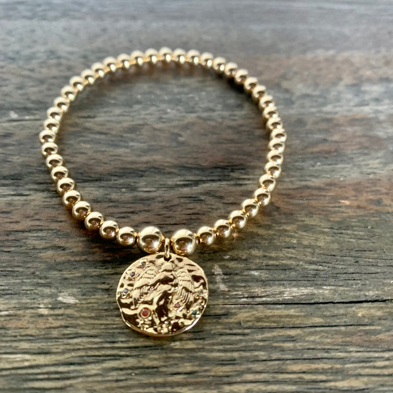 Virgo Zodiac Coin Charm