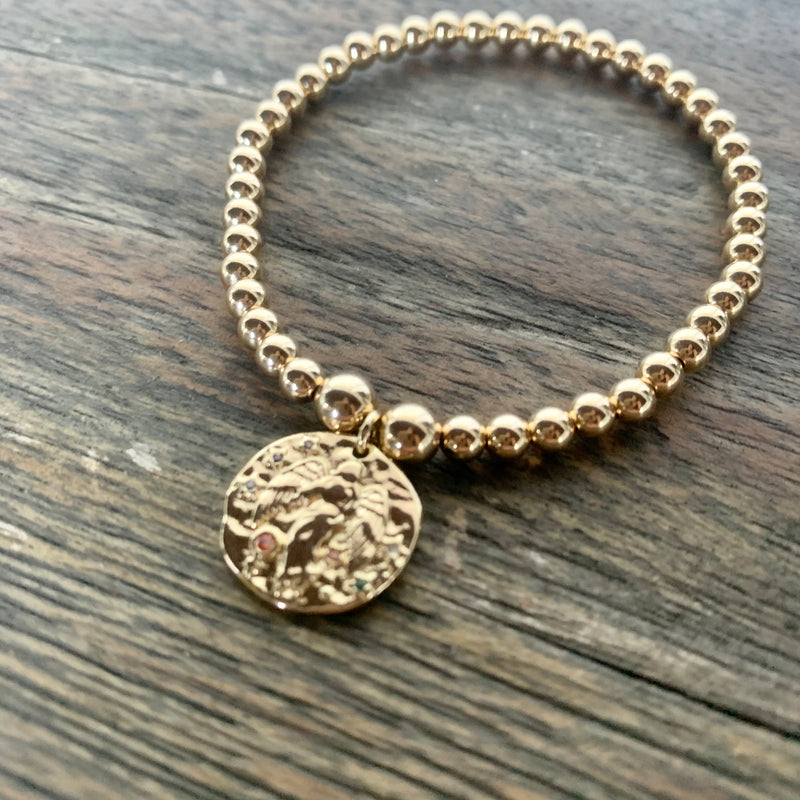 Virgo Zodiac Coin Charm
