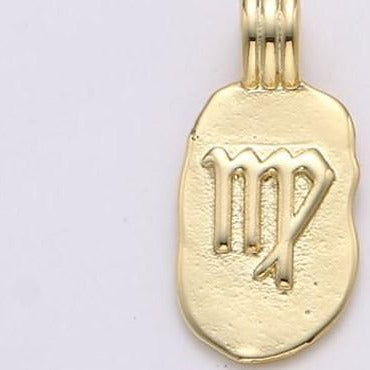 Virgo Constellation Medallion