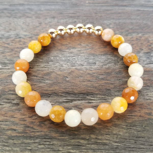 Yellow Aventurine/Gold