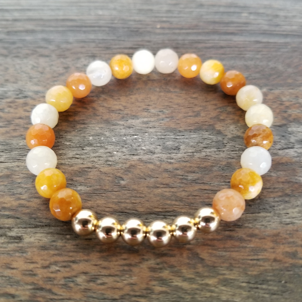 Yellow Aventurine/Gold