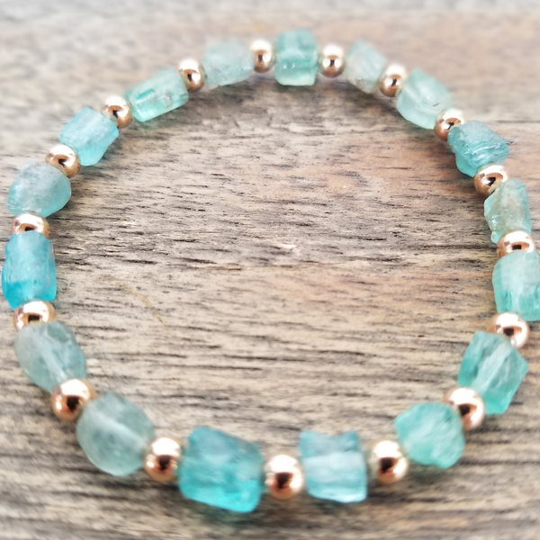 Raw Apatite Nuggets/Gold