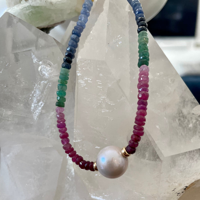 Sapphire 🌈 Necklace
