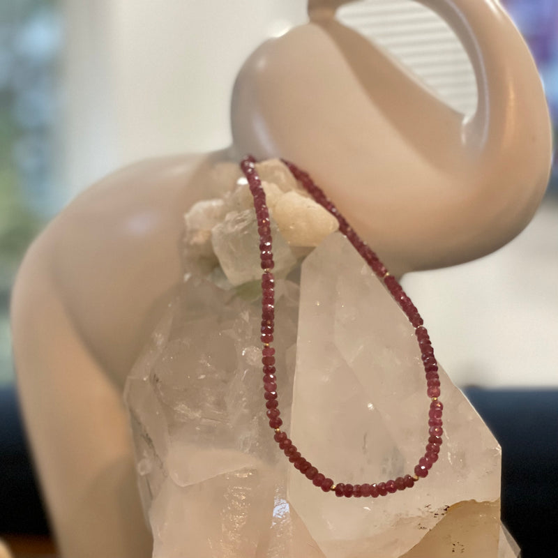 Positively Pink Tourmaline Necklace