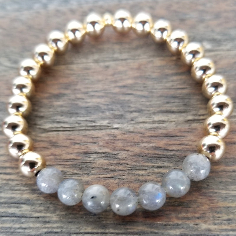 Labradorite/Gold
