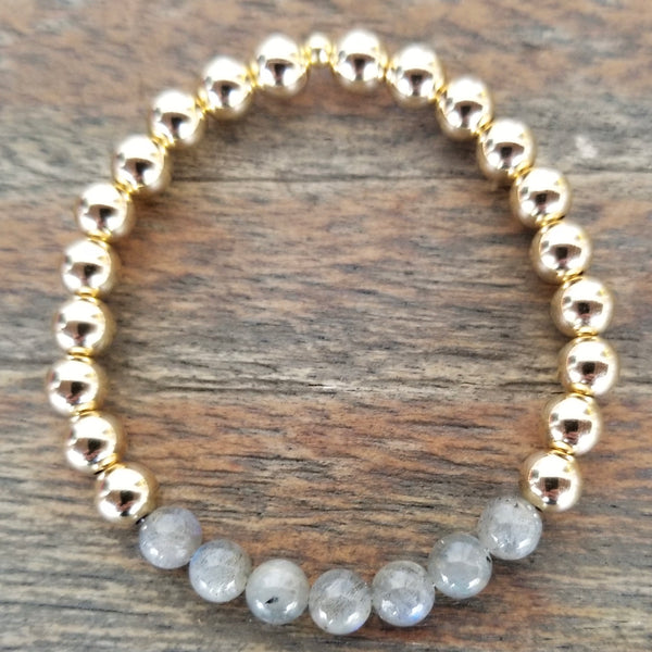 Labradorite/Gold