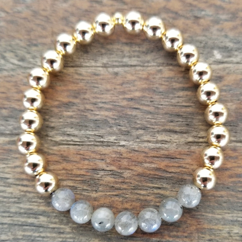 Labradorite/Gold