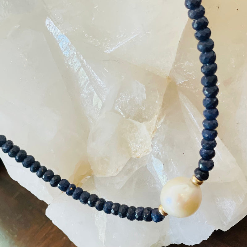 Sea of Sapphire Necklace