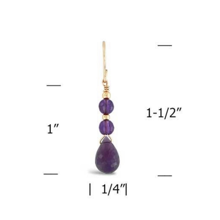 Amethyst Earrings
